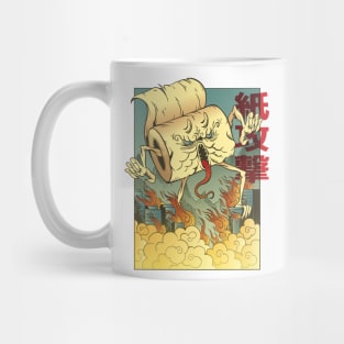 Japanese Toilet Paper Monster Mug